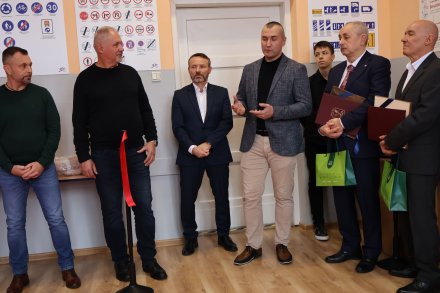 Uroczystość otwarcia Sali Bezpieczeństwa Ruchu Drogowego