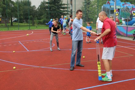 Zajęcia tenisowe w centrum Wisły