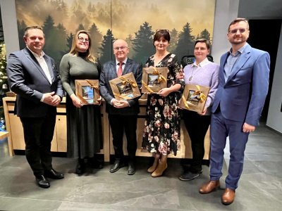 Otwarcie Habsburskiej Osady Gospodarczej - podziękowania dla zaangażowanych w powstanie obiektu