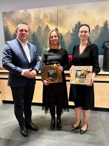 Otwarcie Habsburskiej Osady Gospodarczej - podziękowania dla zaangażowanych w powstanie obiektu