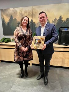 Otwarcie Habsburskiej Osady Gospodarczej - podziękowania dla zaangażowanych w powstanie obiektu