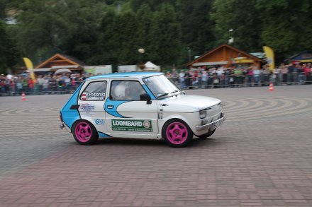 Przejazd "Malucha" na czas