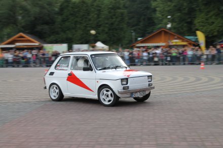 Przejazd "Malucha" na czas