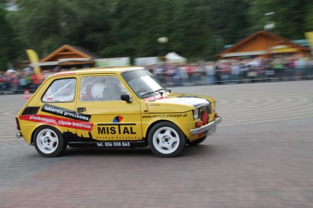 Przejazd "Malucha" na czas