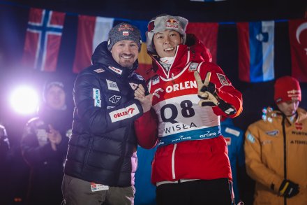 Ceremonia wręczenia numerów startowych