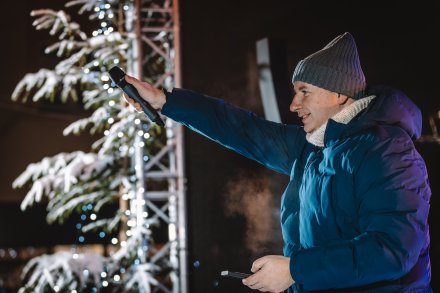 Ceremonia wręczenia numerów startowych