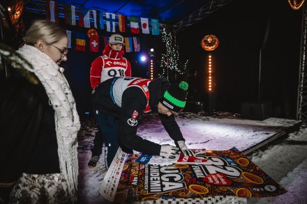 Ceremonia wręczenia numerów startowych