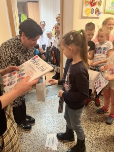 Rozdanie nagród w konkursie plastycznym "Pisanka nie z jajka"