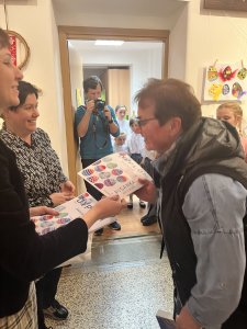 Rozdanie nagród w konkursie plastycznym "Pisanka nie z jajka"