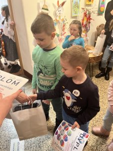 Rozdanie nagród w konkursie plastycznym "Pisanka nie z jajka"