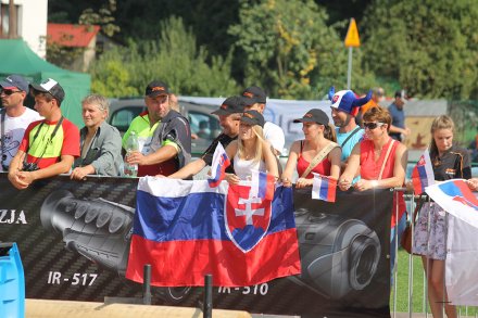 Kibice podczas Mistrzostw Świata Drwali