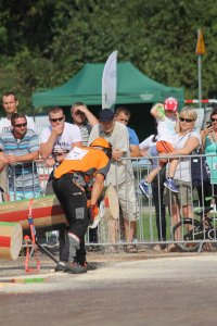 Zawodnik podczas wykonywania jednej z konkurencji