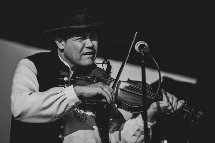 Maciej Rosenberg z kapeli Beskidzcy Zbóje