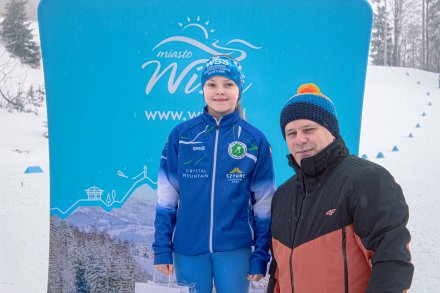 Dekoracje najlepszych IV Biegu o Puchar Wisły