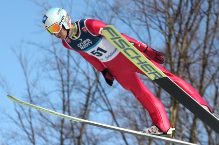 Kamil Stoch w locie