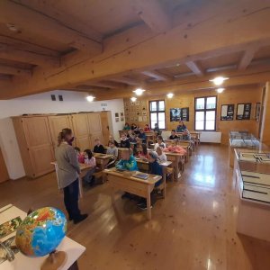 Wizyta uczniów w Muzeum Beskidzkim