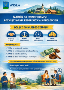 Nabór do Gminnej Komisji Rozwiązywania Problemów Alkoholowych