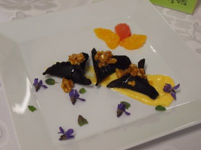 Potrawy przygotowane przez uczestników konkursu