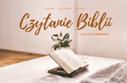 Plakat - Czytanie Biblii