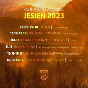 Jesień 2023 na Przysłopiu