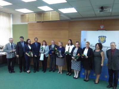 Wyróżnieni przedstawiciele szkół