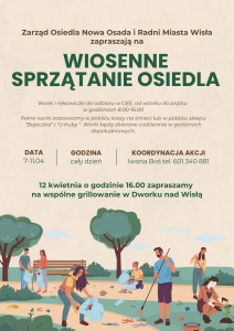 Wiosenne sprzątanie osiedla