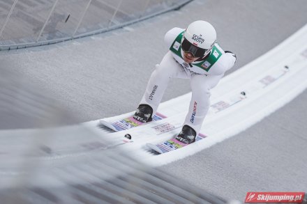 Piotr Żyła na najeździe/fot. T. Mieczyński, skijumping.pl