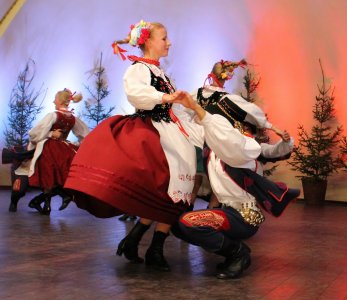 Występ zespołu Porębianie
