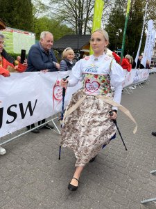 Kinga Mizera na trasie