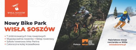 Wisła Soszów Ski & Bike Arena - baner