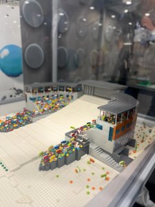 Skocznia z klocków Lego