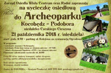 Plakat promujący wycieczkę