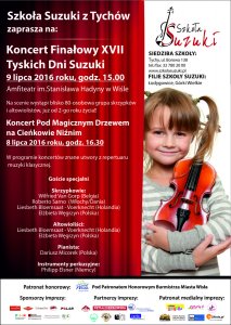 Plakat promujący wydarzenia