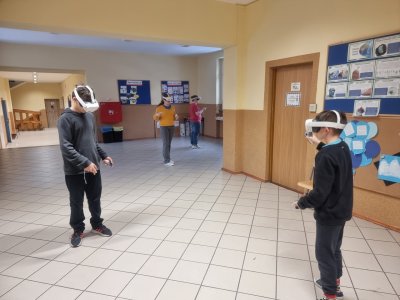 SP5 zajęcia z wykorzystaniem gogli VR