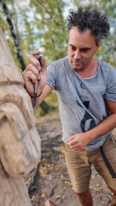 Weekend z Ochorowiczem - rzeźba Ochorowicza