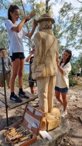 Weekend z Ochorowiczem - rzeźba Ochorowicza