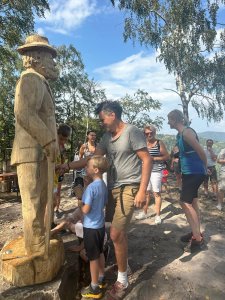 Weekend z Ochorowiczem - rzeźba Ochorowicza