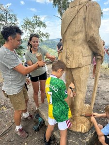 Weekend z Ochorowiczem - rzeźba Ochorowicza