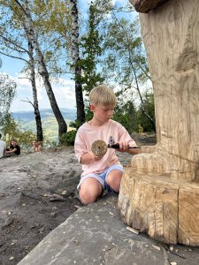 Weekend z Ochorowiczem - rzeźba Ochorowicza