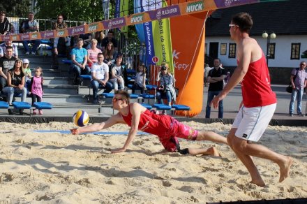 Marcin Czyż w efektownym padzie