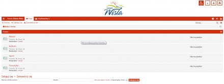 Zrzut ekranu z nowego forum