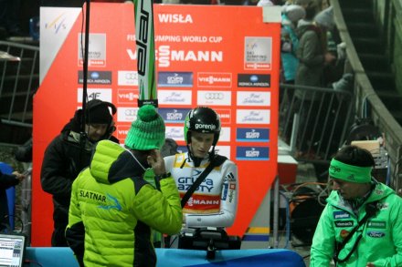 Peter Prevc sprawdza swój wynik