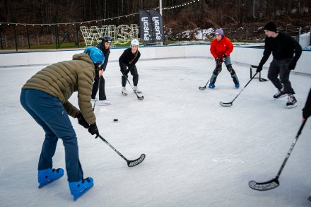 Mecz hokeja w ramach finału WOŚP
