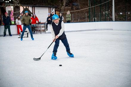 Mecz hokeja w ramach finału WOŚP