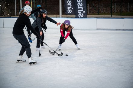 Mecz hokeja w ramach finału WOŚP