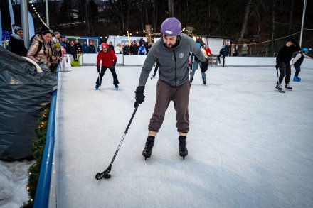 Mecz hokeja w ramach finału WOŚP