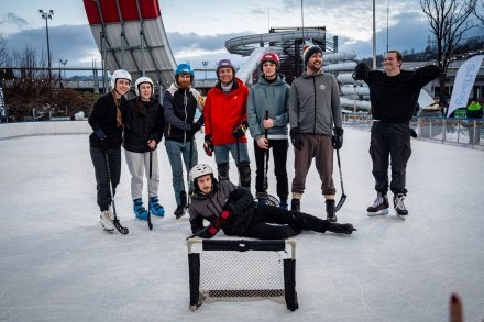 Mecz hokeja w ramach finału WOŚP