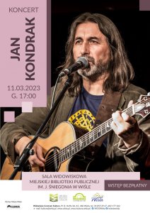 Koncert Jana Kondraka - plakat