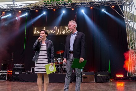 Prowadzący uroczystość