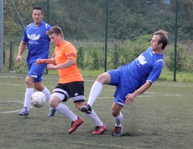 Fragment meczu Głębce - Lisy FC